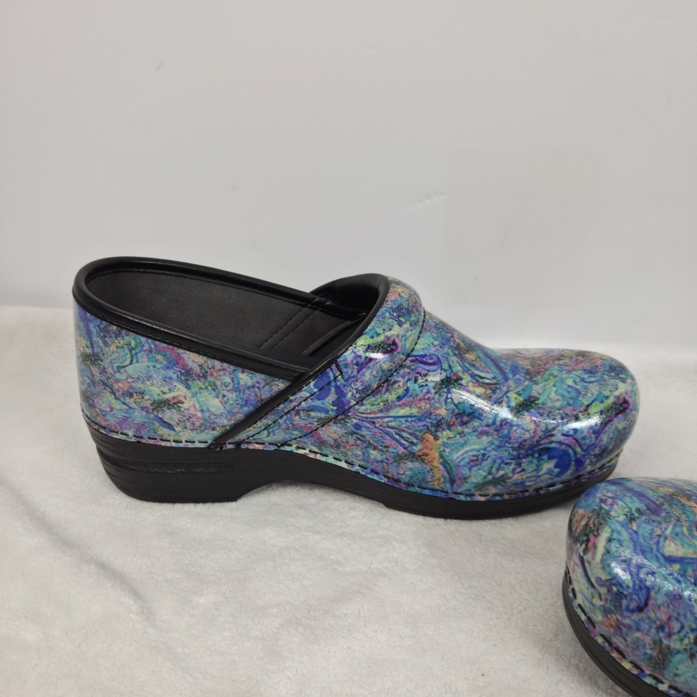 Dansko Womens XP 2.0 Swirl Patent Clog Size 40 US 9.5-10 - Picture 8 of 13